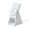 Бездротовий зарядний пристрій Choetech 3-in-1 15W White (T600)