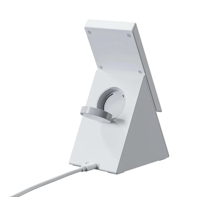 Бездротовий зарядний пристрій Choetech 3-in-1 15W White (T600)