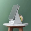 Бездротовий зарядний пристрій Choetech 3-in-1 15W White (T600)