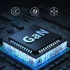 Мережевий зарядний пристрій Choetech GaN 100W 2xUSB-A | 2xUSB-C White (PD8008)