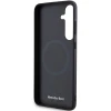 Чохол Mercedes Textured and Plain Leather для Samsung Galaxy S24 (S921) Black with MagSafe (MEHMS24S23RBARK)