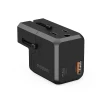 Мережевий зарядний пристрій Choetech PD US | EU | UK | AU 20W USB-A | USB-C Black (PD6038)