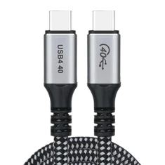 Кабель Choetech Data Transfer USB-С to USB-С 240W 8K 60Hz 1.2m Black (XCC-1040)