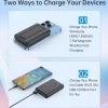 Портативний зарядний пристрій Choetech 10000 mAh Black with MagSafe (B663)