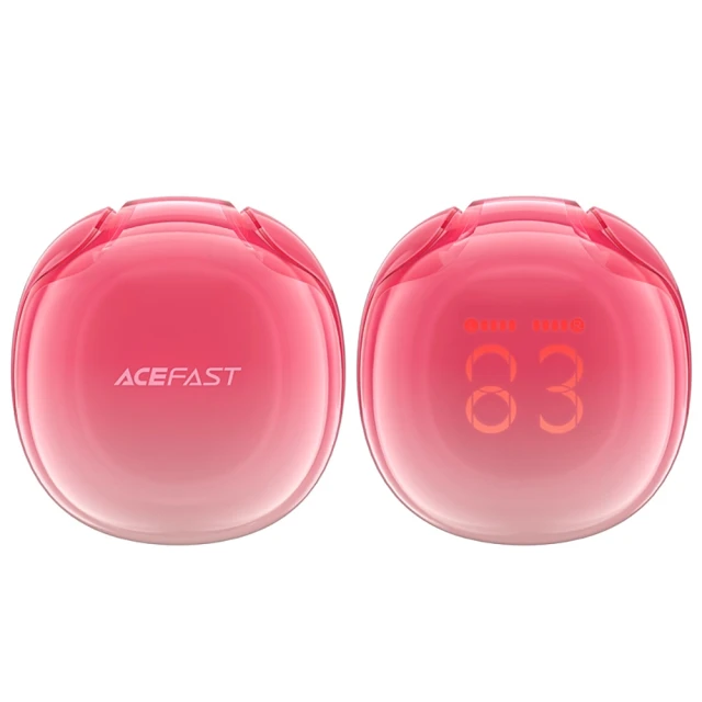 Бездротові навушники Acefast Earphones TWS Bluetooth 5.3 Red (T9-red)