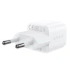Мережевий зарядний пристрій Acefast GaN Mini 20W USB-C with Type-C to Type-C Cable White (A73_W)