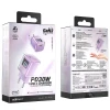 Мережевий зарядний пристрій Acefast GaN PD 30W USB-C Purple (A53-purple)