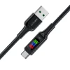 Кабель Acefast Display Cable USB-A to USB-С 60W 1.2m Black (C7-04)
