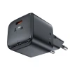 Мережевий зарядний пристрій Acefast GaN PD 30W USB-C Black (A77)
