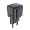 Мережевий зарядний пристрій Acefast GaN PD 30W USB-C Black (A77)