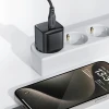 Мережевий зарядний пристрій Acefast GaN PD 30W USB-C Black (A77)