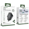Мережевий зарядний пристрій Acefast GaN PD 35W 2xUSB-A | USB-C Black (A57)