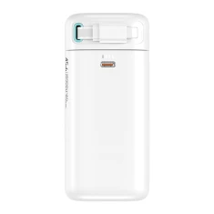 Портативний зарядний пристрій Usams US-CD217 XMF Series PD 45W 18000mAh White with cable Lightning (20KCD21702)