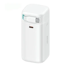 Портативний зарядний пристрій Usams US-CD217 XMF series PD 45W 18000mAh White with cable USB-C (20KCD21602)