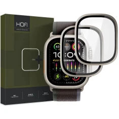 Защитное стекло Hofi Glass Ring (2 Pack) для Apple Watch 49 mm Titanium (5906302309993)