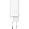 Мережевий зарядний пристрій Baseus GaN5 Pro 40W 2xUSB-C White (CCGP180102)