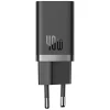 Мережевий зарядний пристрій Baseus GaN5 Pro 40W 2xUSB-C Black (CCGP180101)