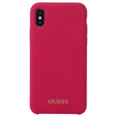 Чохол Guess Silicone для iPhone XS | X Red (GUHCPXLSGLRE)