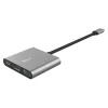 USB-хаб Trust Dalyx Aluminium 3-in-1 Multiport USB-C Gray (23772_TRUST)