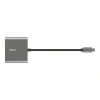 USB-хаб Trust Dalyx Aluminium 3-in-1 Multiport USB-C Gray (23772_TRUST)
