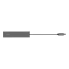 USB-хаб Trust Halyx Fast Aluminium 3 USB Card Reader USB-C Gray (24191_TRUST)