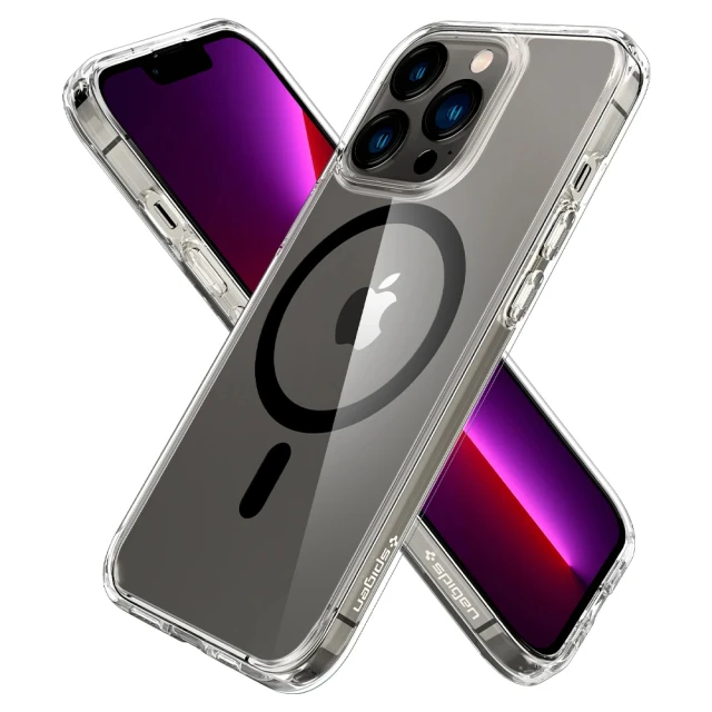 Чохол Spigen для iPhone 13 Pro Max Ultra Hybrid Black with MagSafe (ACS03268)