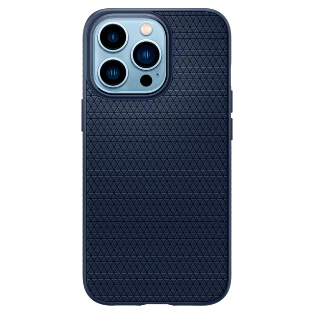 Чохол Spigen для iPhone 13 Pro Liquid Air Navy Blue (ACS03259)