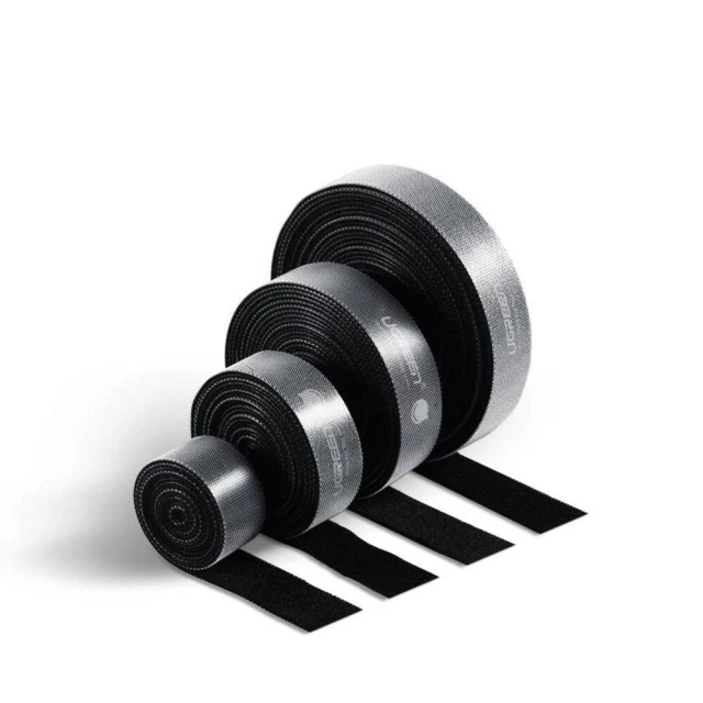 Органайзер для кабеля Ugreen Velcro Cable Organizer 5m Black (6957303859474)