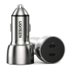 Автомобільний зарядний пристрій Ugreen Quick Charge 2x USB Type-C FCP AFC 36W 3A Gray (UGR1331GRY)