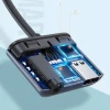 Адаптер Ugreen Audio Adapter USB Type-C to USB Type-C PD QC with Mini Jack 3.5mm Gray (UGR1278GRY)