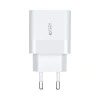 Мережевий зарядний пристрій Tech-Protect QC 30W USB-C | USB-A White (9589046926792)