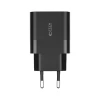 Мережевий зарядний пристрій Tech-Protect QC 30W USB-C | USB-A Black (9589046926808)