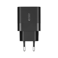 Мережевий зарядний пристрій Tech-Protect QC 30W USB-C | USB-A Black (9589046926808)