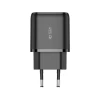 Мережевий зарядний пристрій Tech-Protect QC 20W USB-C | USB-A Black (9589046924286)
