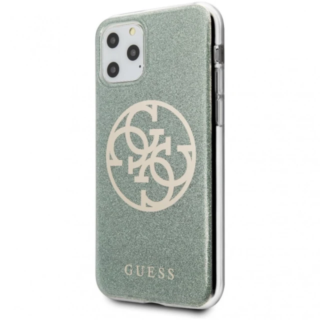Чохол Guess Circle Logo для iPhone 11 Pro Max Green (GUHCN65PCUGLKA)