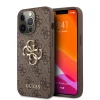 Чохол Guess Big Metal Logo для iPhone 13 Pro Max Brown (GUHCP13X4GMGBR)