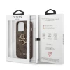 Чохол Guess Big Metal Logo для iPhone 13 Pro Max Brown (GUHCP13X4GMGBR)