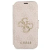 Чехол-книжка Guess Big Metal Logo для iPhone 13 Pro Pink (GUBKP13L4GMGPI)