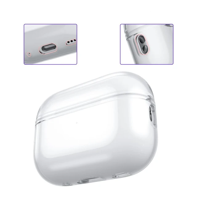 Чохол Tech-Protect Flexair для AirPods Pro 1 | 2 Clear (9490713927892)
