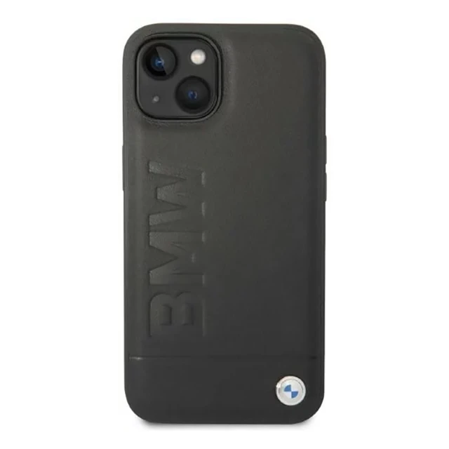 Чохол BMW для iPhone 14 Plus Signature Logo Imprint Black with MagSafe (BMHMP14MSLLBK)