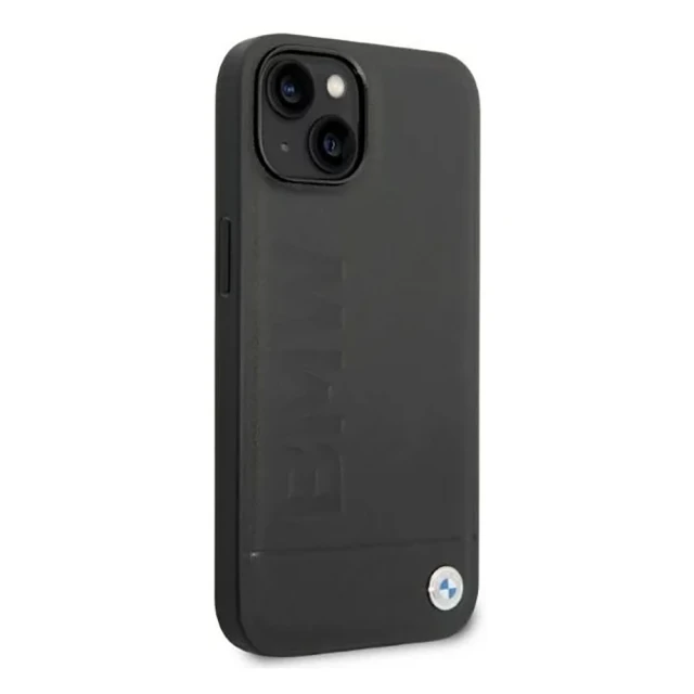 Чохол BMW для iPhone 14 Plus Signature Logo Imprint Black with MagSafe (BMHMP14MSLLBK)