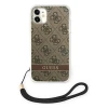 Чохол Guess Print Strap для iPhone 11 Brown (GUOHCN61H4STW)