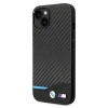 Чехол BMW для iPhone 14 | 13 Leather Carbon Black (BMHCP14S22NBCK)
