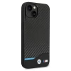Чехол BMW для iPhone 14 | 13 Leather Carbon Black (BMHCP14S22NBCK)