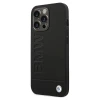 Чохол BMW для iPhone 14 Pro Max Leather Stamp Black (BMHCP14XSLLBK)