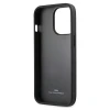 Чохол BMW для iPhone 14 Pro Max Leather Stamp Black (BMHCP14XSLLBK)
