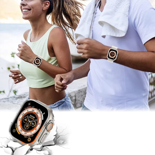 Чохол Tech-Protect Defense 360 для Apple Watch Ultra 49 mm Clear (9490713928325)