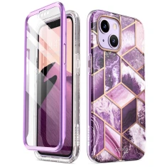 Чохол Supcase Cosmo для iPhone 14 Plus Marble Purple (843439119413)
