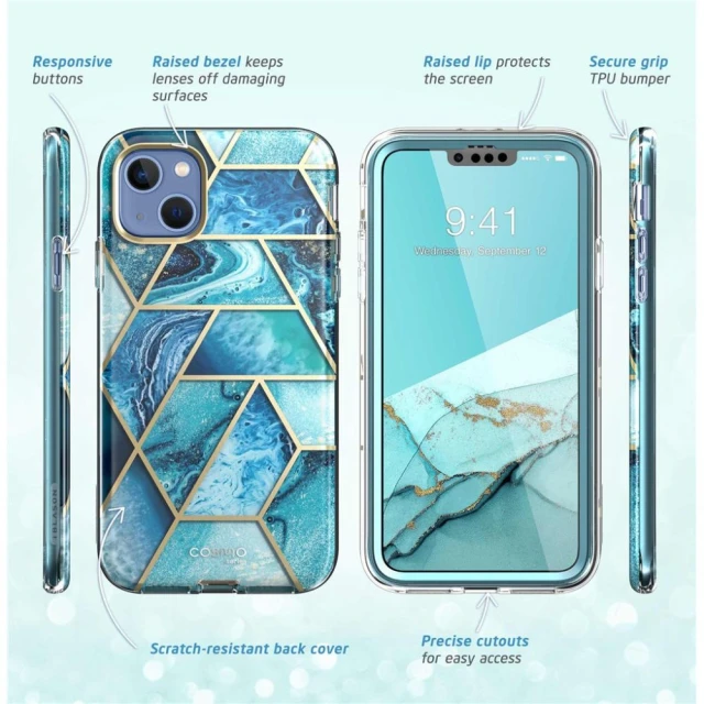 Чохол Supcase Cosmo для iPhone 14 Plus Ocean Blue (843439119420)
