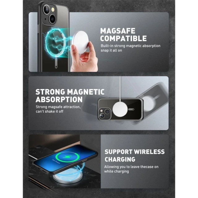 Чохол Supcase Ub Mag для iPhone 14 Plus Black with MagSafe (843439119727)